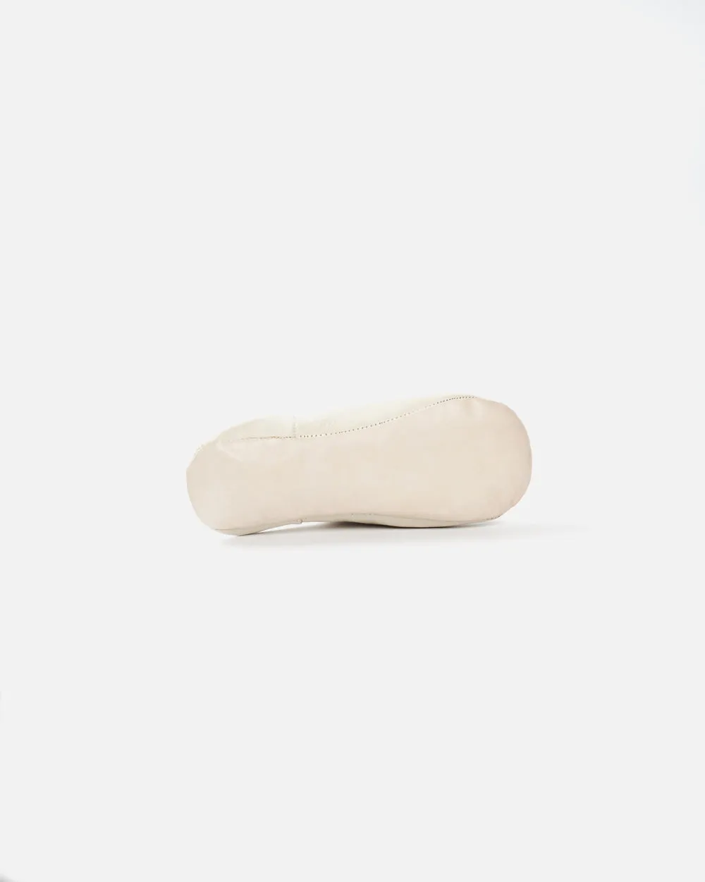 Moroccan Babouche Basic Slippers / Chalk