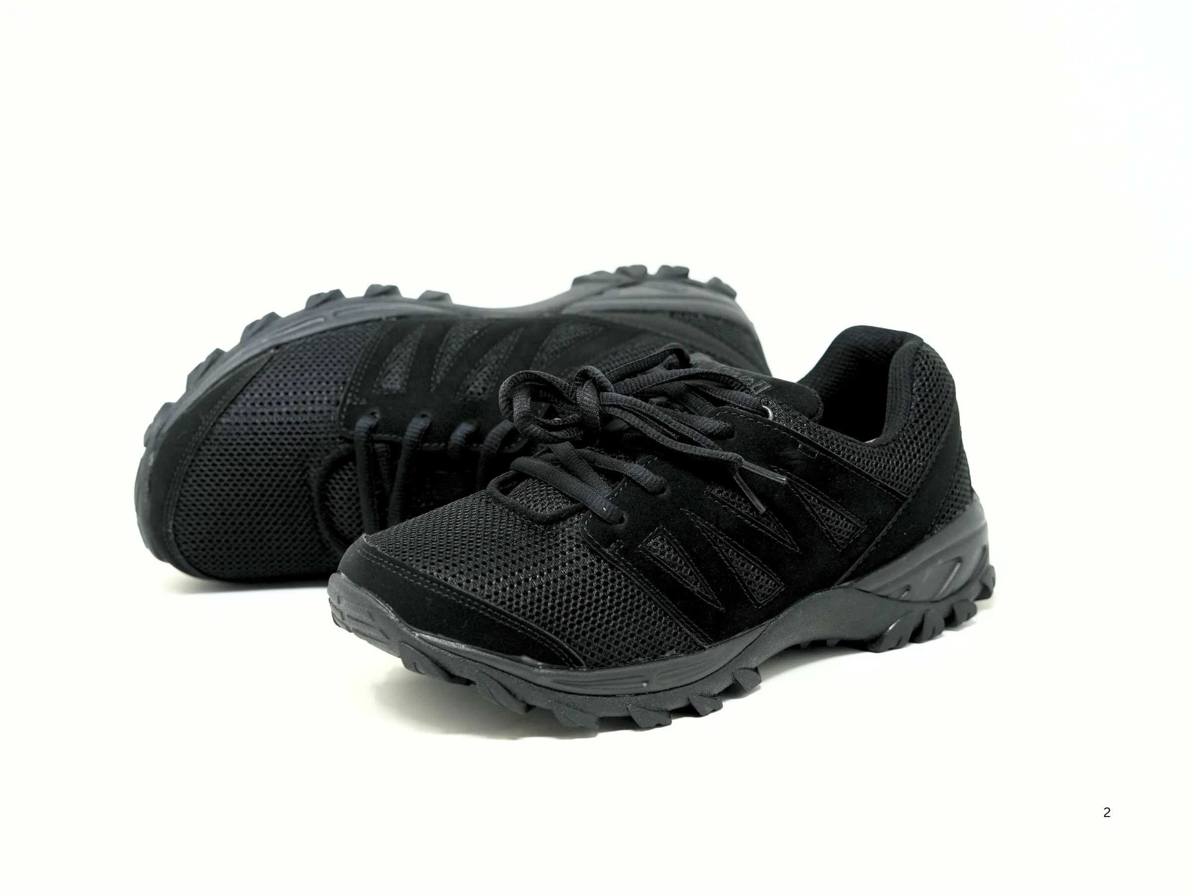 Mt. Emey 9704  Black - Men's Added-depth Walking Shoes