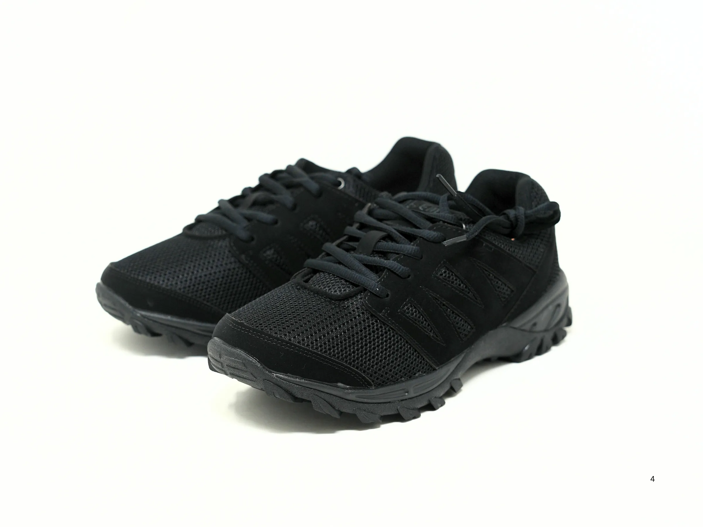 Mt. Emey 9704  Black - Men's Added-depth Walking Shoes