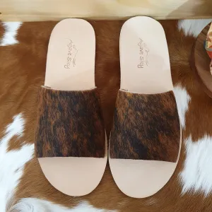 Nadia Slide Sz 10 - Brindle