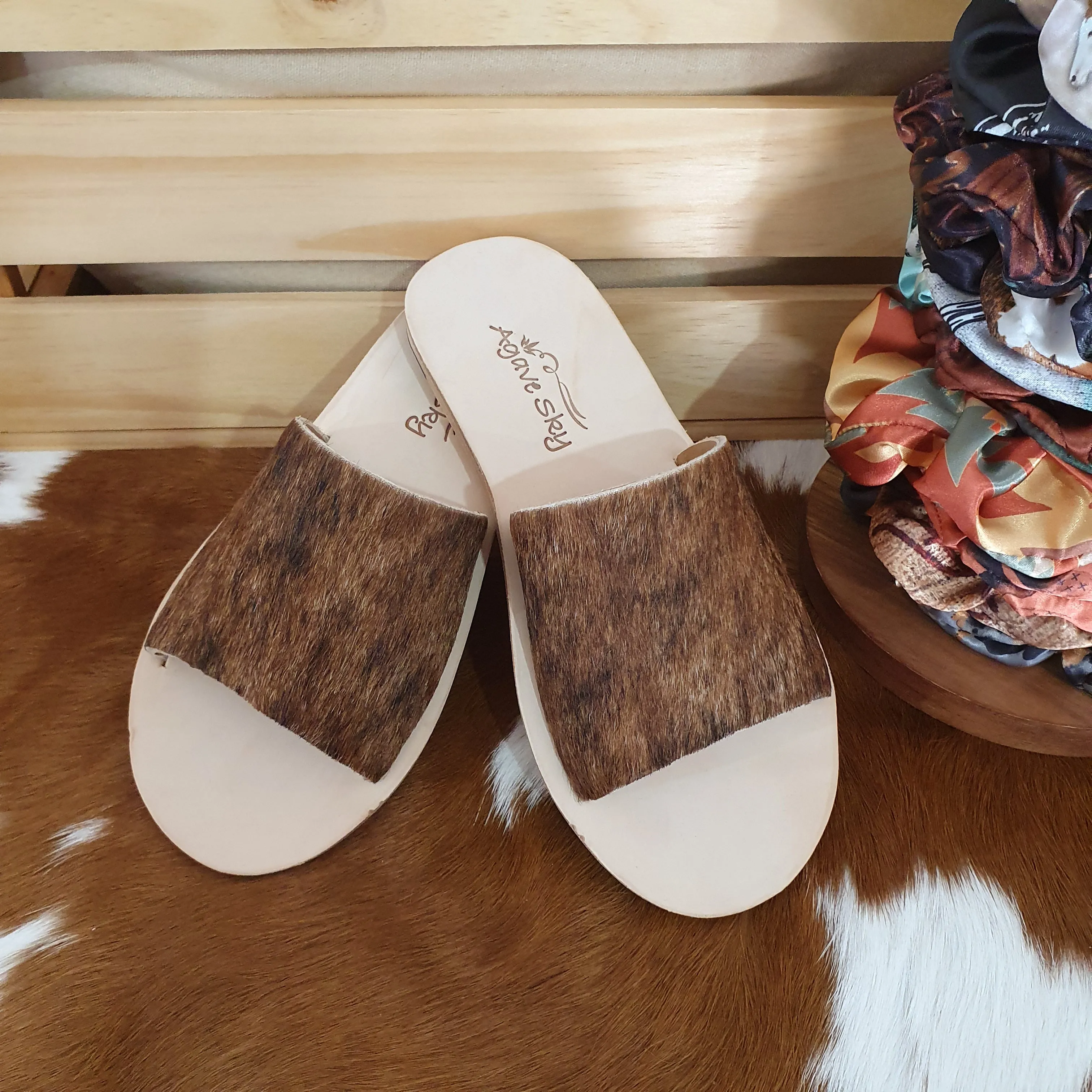 Nadia Slide Sz 5 - Brindle