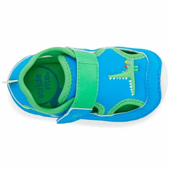 NEW STRIDE RITE kids soft motion splash sandal in blue/green