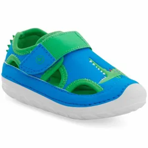 NEW STRIDE RITE kids soft motion splash sandal in blue/green