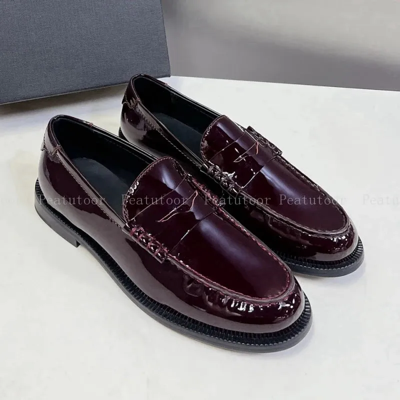 New Women Flats  Top Quality Fashion Size 35-40 Leather  Mary Janes Woman Dance Shoes Loafers  Woman Shoes