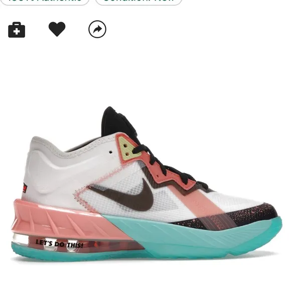 Nike Lebron 18 Low Summit White Space Jam (GS)