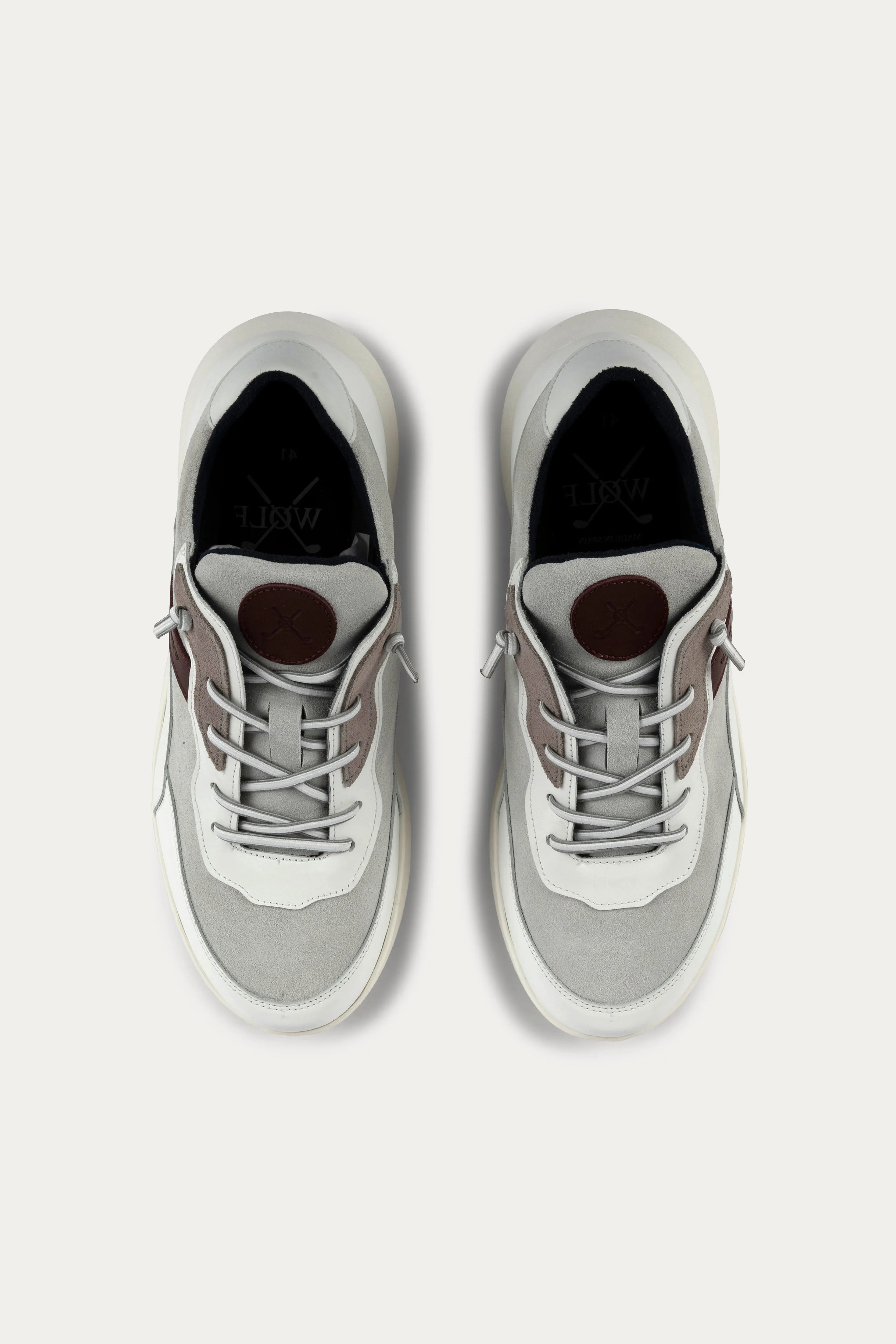 Notting Leather Trainers in White