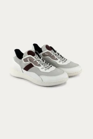 Notting Leather Trainers in White