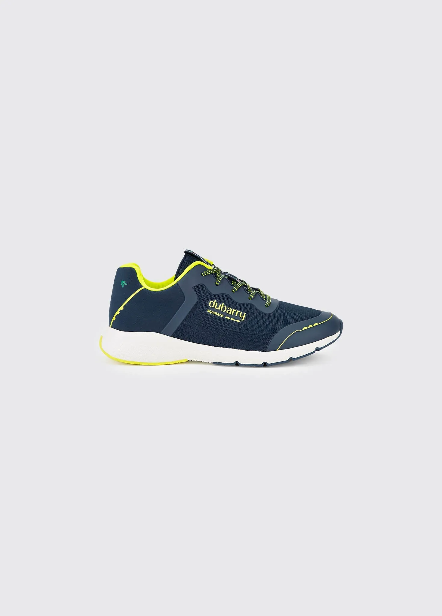 Palermo Ladies' Lightweight Sporty Sneaker - Navy/Citrus