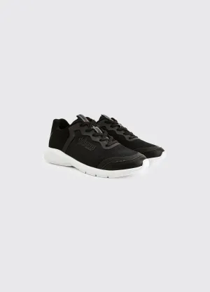Palermo Men's Lightweight Sporty Sneaker - Black