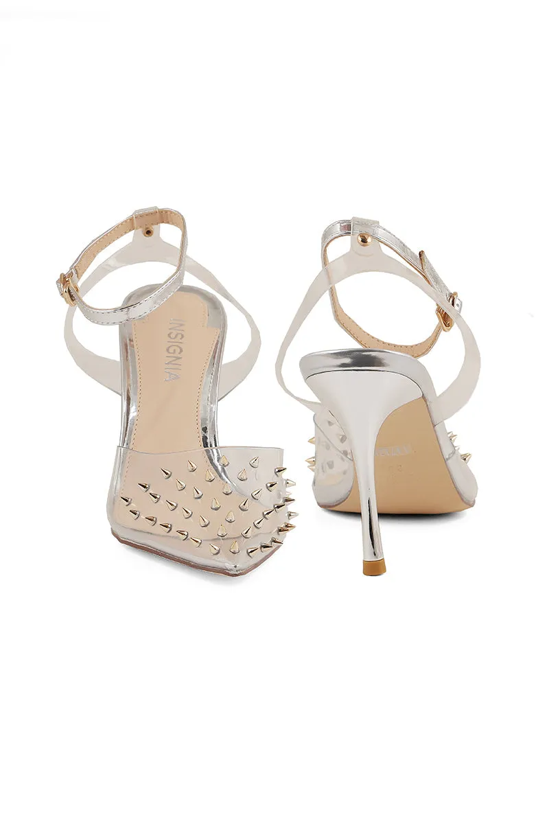Party Wear Sling Back I47128-Silver