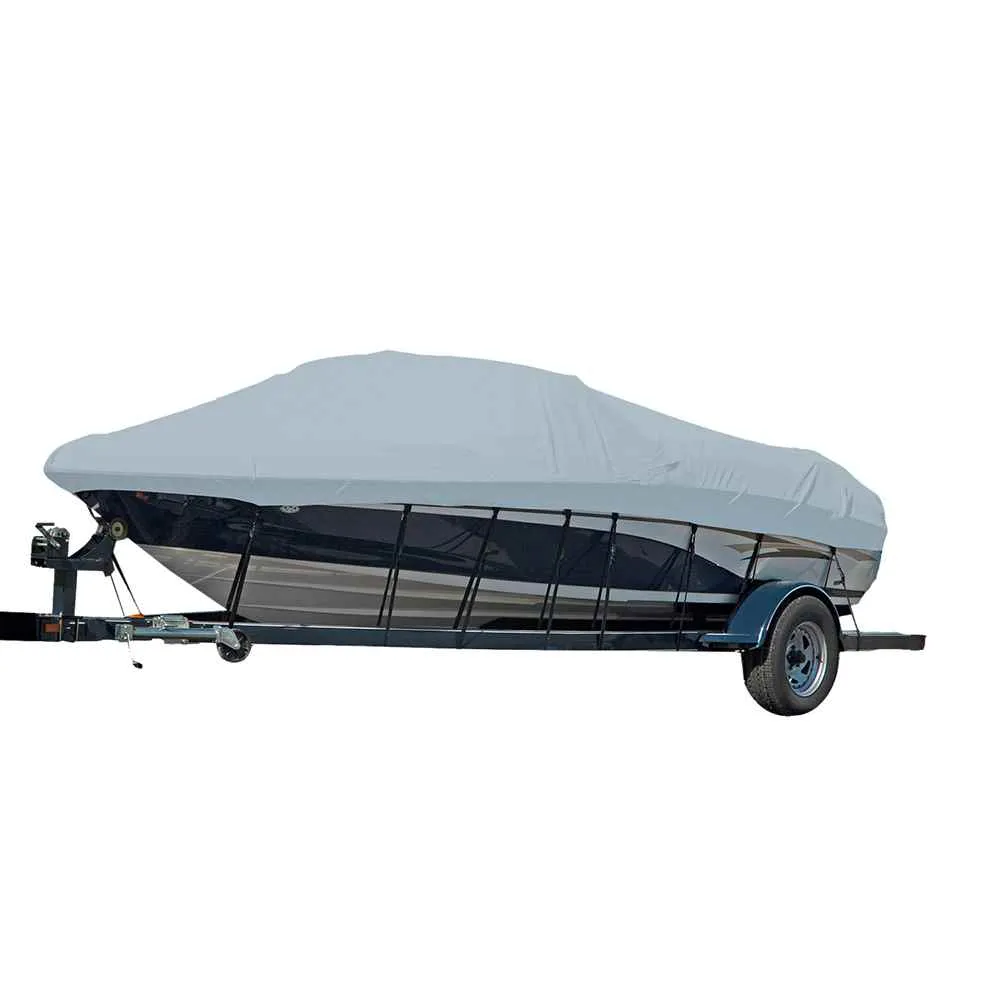 Performance Poly-Guard Styled-to-Fit Boat Cover f/16.5' Sterndrive V-Hull Runabout Boats (Including Eurostyle) w/Windshield &