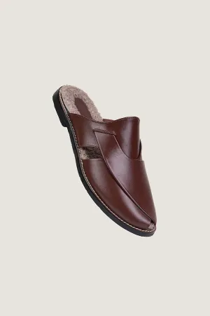 Peshawari Mules With Fur