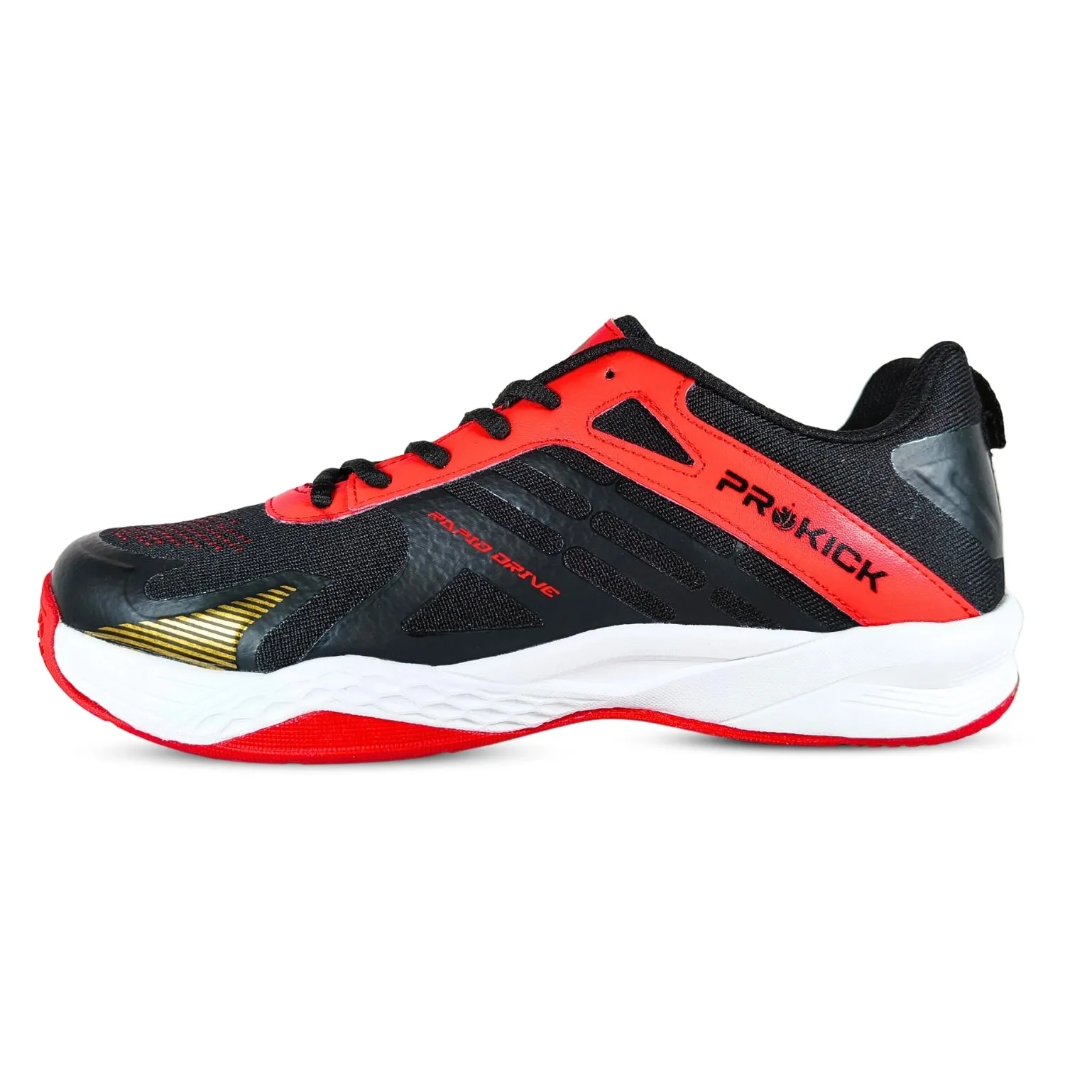 Prokick Rapid Drive Non-Marking Badminton/Court Shoes Lightweight & Comfort Badminton Shoes Best for Squash, Table Tennis, Volleyball, Basketball, Pickleball & Indoor Sports