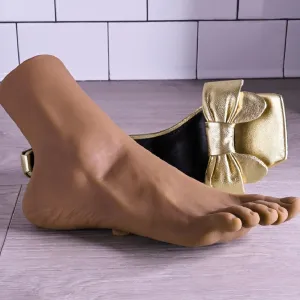 Pussy Footin Realistic Foot Fetish Masturbator - Chocolate