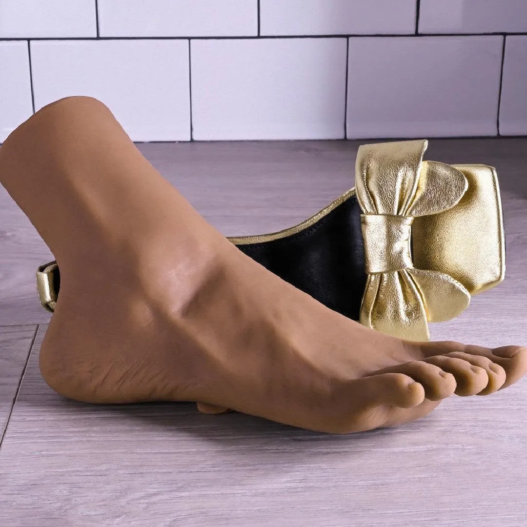 Pussy Footin Realistic Foot Fetish Masturbator - Chocolate