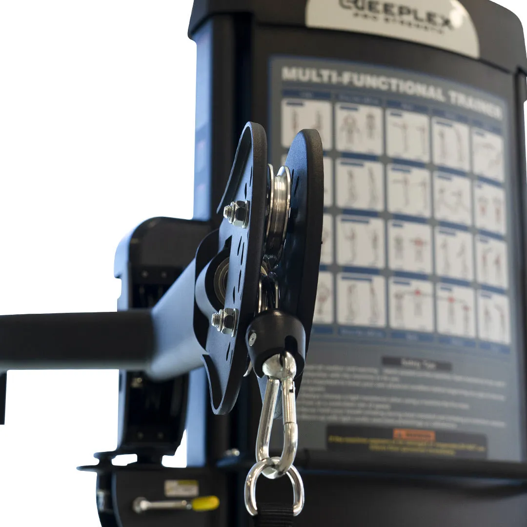 Reeplex Commercial Multi-Functional Trainer 2 x 90kg Weight Stacks