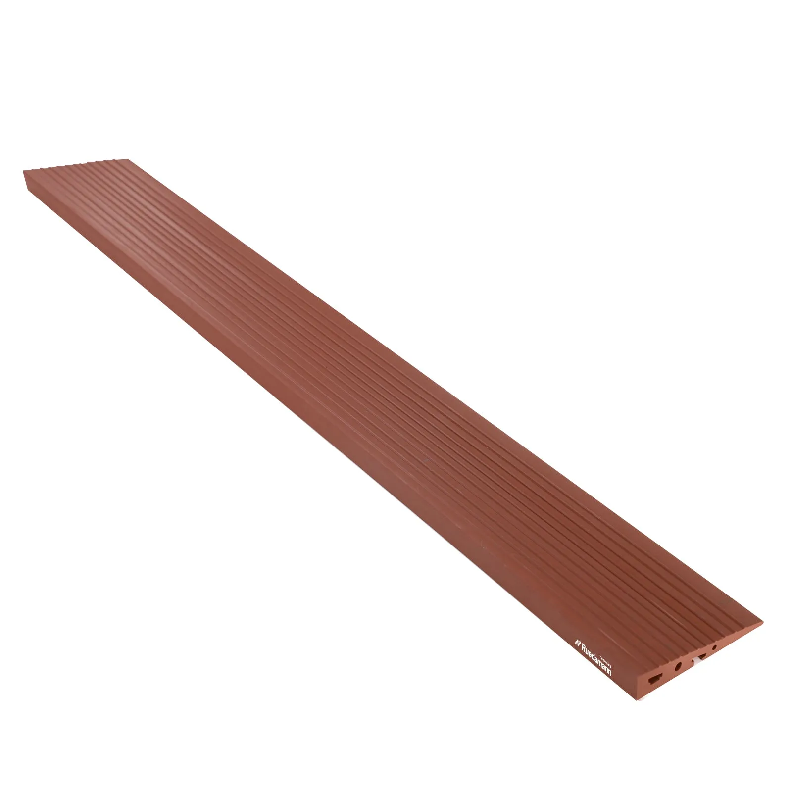 Ruedamann® Non-Slip Threshold Wheelchair Ramp Cuttable 35.4" Wide PVC Ramp