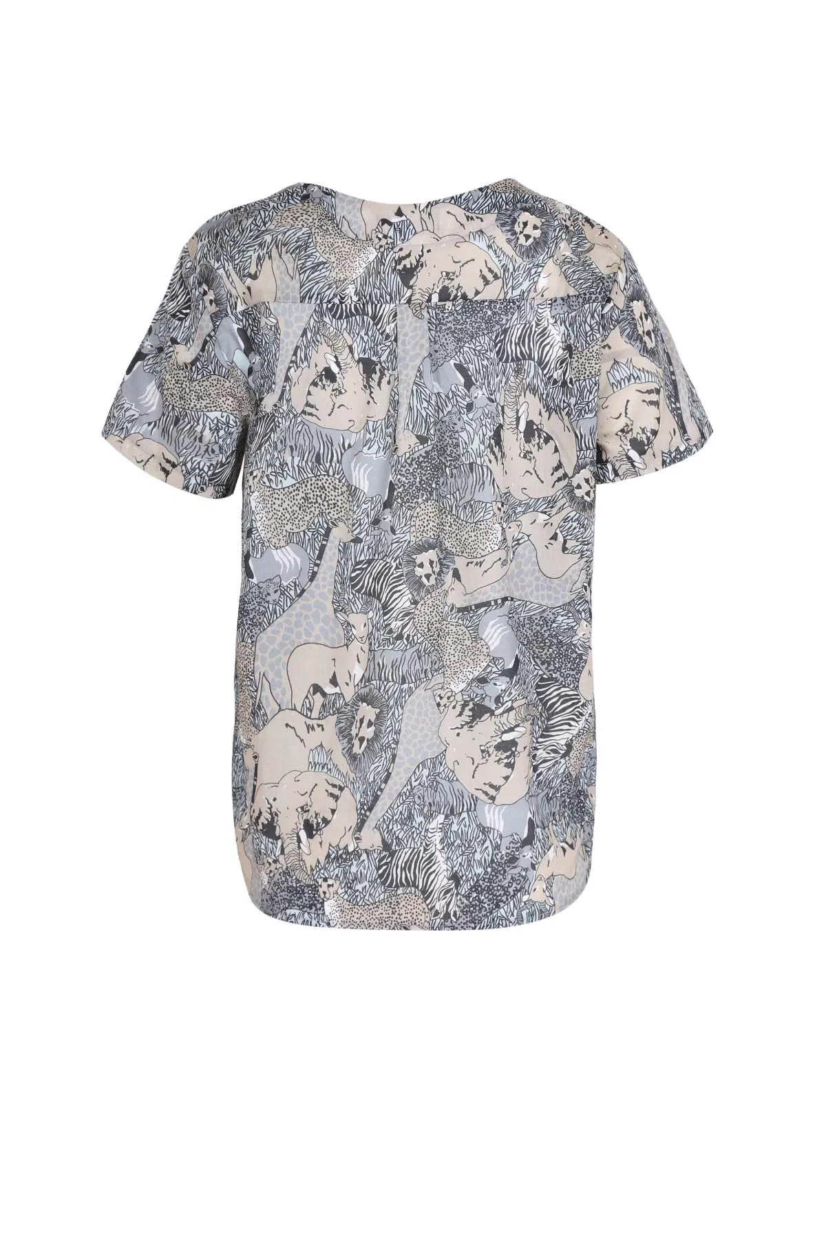 Samba Top Grey in Cotton