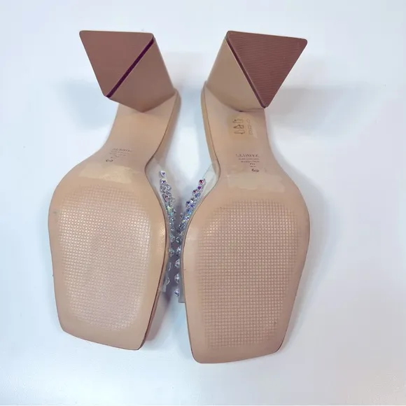 SCHUTZ Lizah Embellished Slide Sandal- New