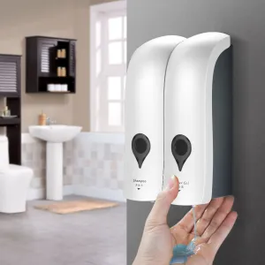 Self Adhesive Soap And Shampoo Dispenser