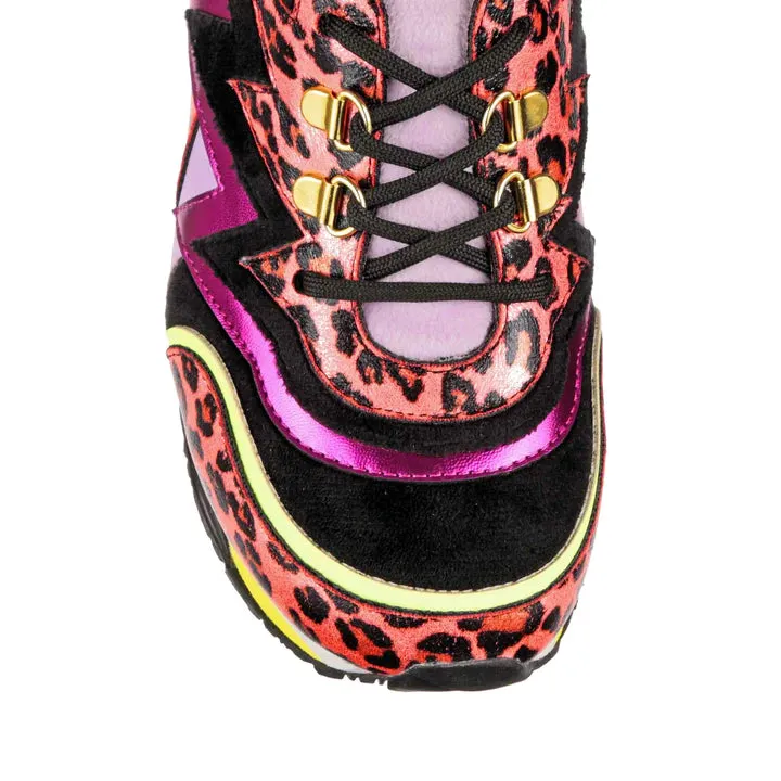 SIZE 36* Irregular Choice Jigsaw Jam Black Leopard