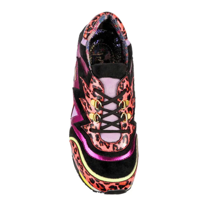 SIZE 36* Irregular Choice Jigsaw Jam Black Leopard
