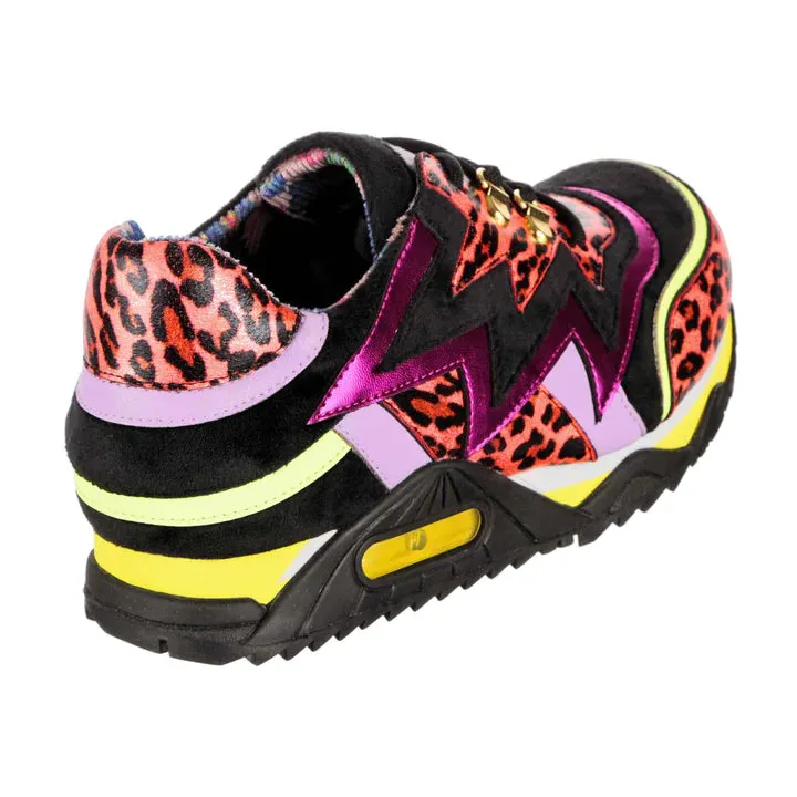 SIZE 36* Irregular Choice Jigsaw Jam Black Leopard
