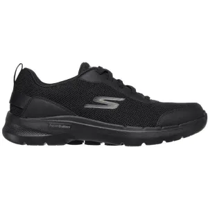 Skechers Go Walk 6-Bold Knight Black Trainers