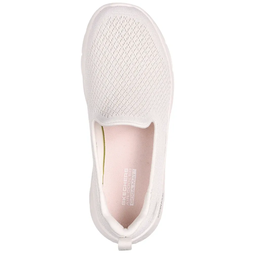 Skechers Go Walk Flex- Ocean Sunset Natural Trainers