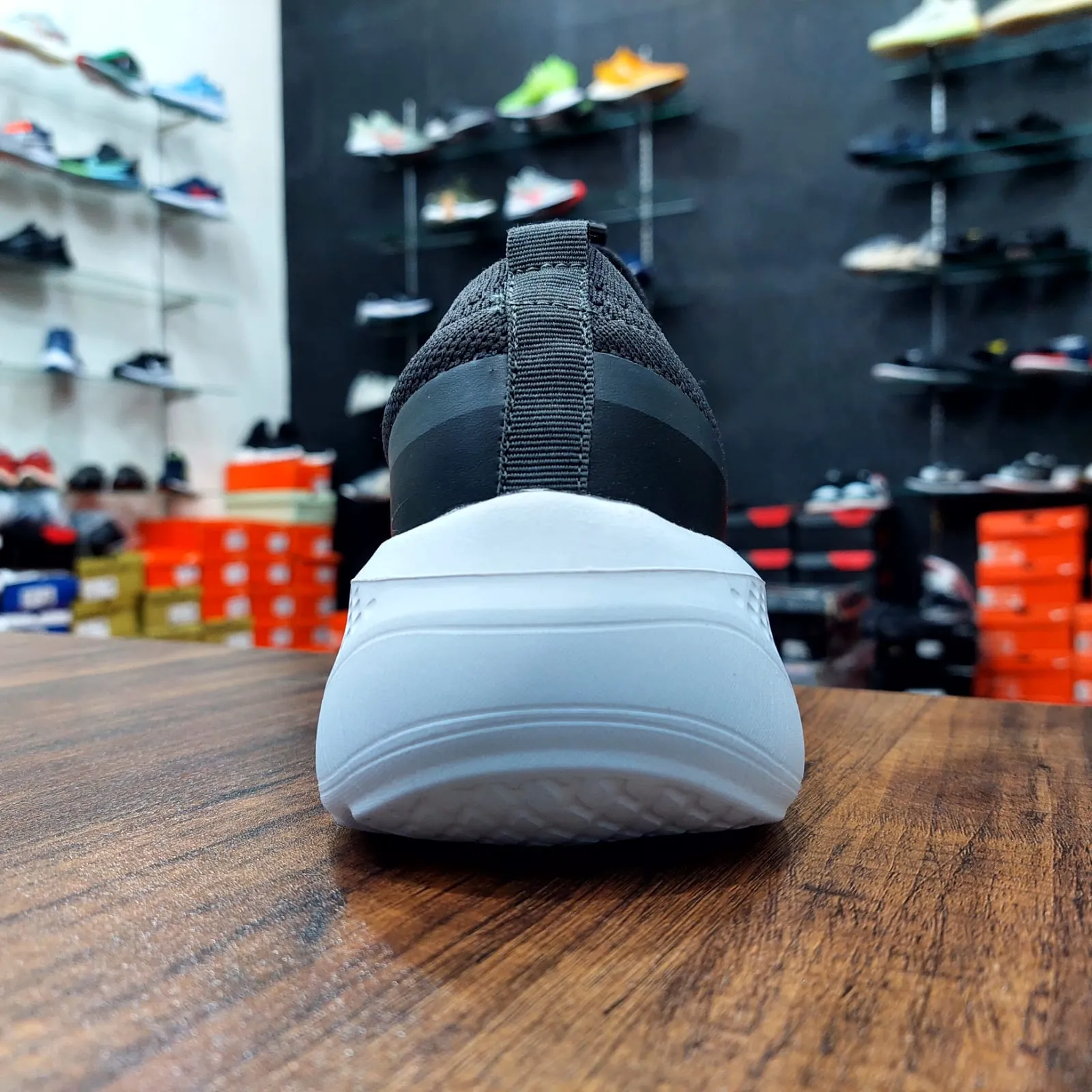 Sketcher Go Run Upraise "Charcoal Gray"