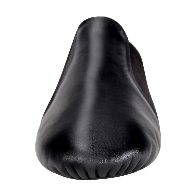 Slip-On Leather Upper Jazz Shoes For Dance Practice