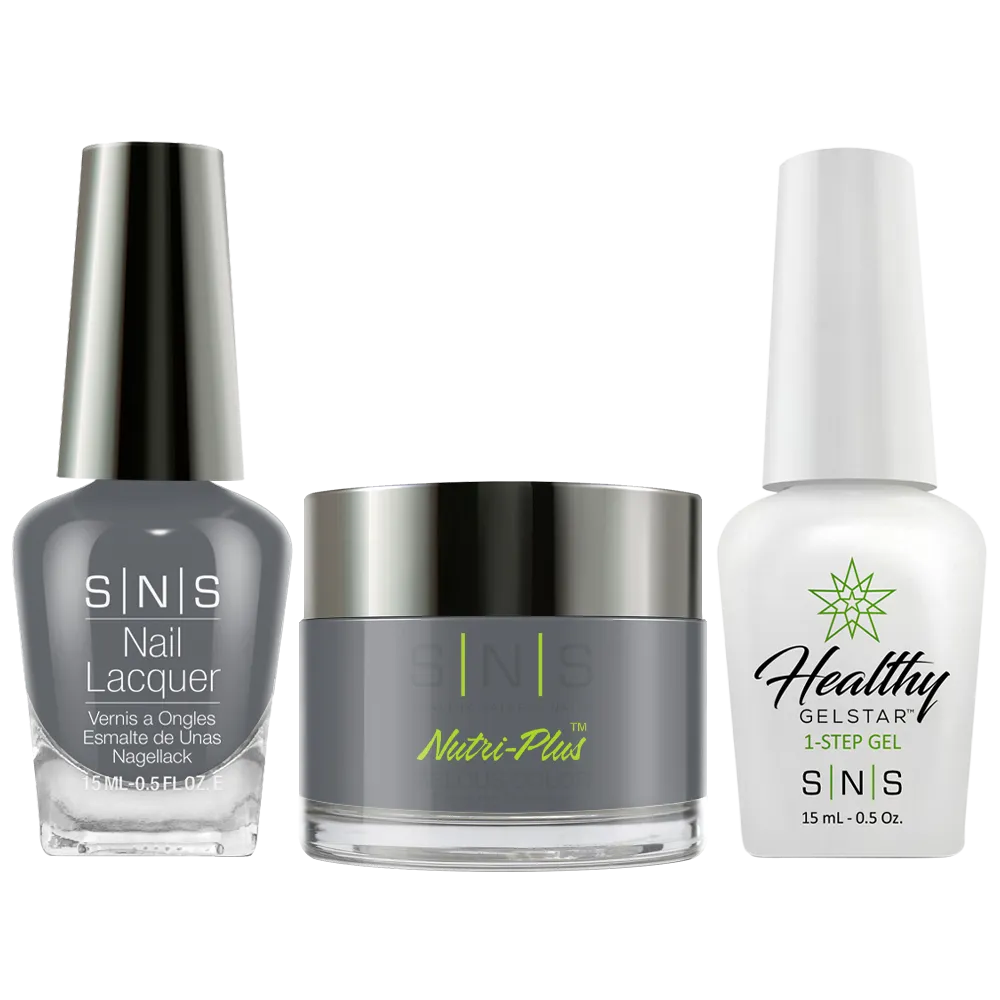 SNS 3 in 1 - WW18 Snow Shoe - Dip (1oz), Gel & Lacquer Matching