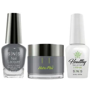 SNS 3 in 1 - WW18 Snow Shoe - Dip (1oz), Gel & Lacquer Matching