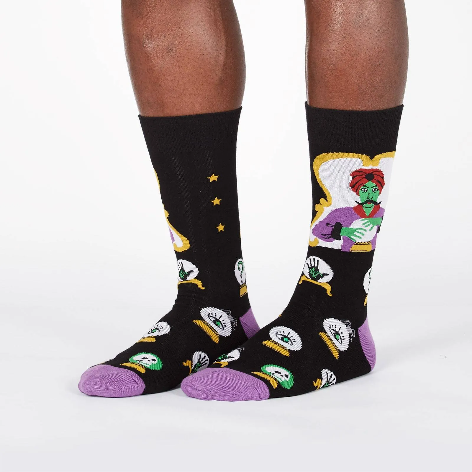 Sock It To Me THEFUTURE IS CLEAR Mens Crew