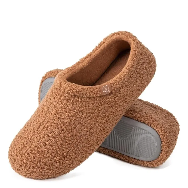 Soft Plush Design Comfortable Indoor Slippers For Everyday Use