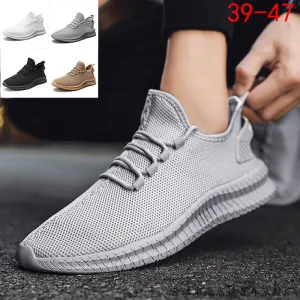 Sports Style Personality Mesh Breathable Fashion Men's Running Shoes