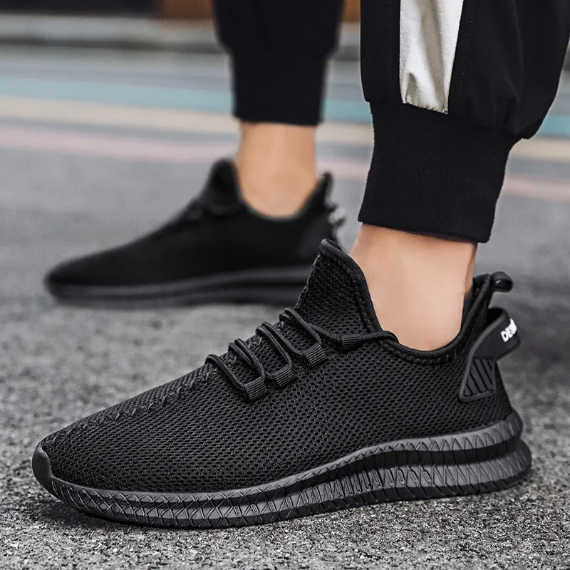 Sports Style Personality Mesh Breathable Fashion Men's Running Shoes