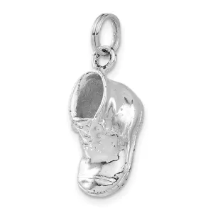 Sterling Silver Baby Shoe Charm