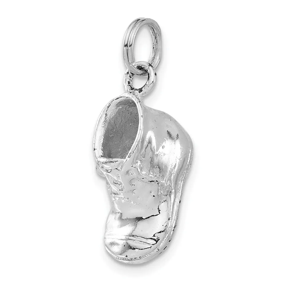 Sterling Silver Baby Shoe Charm