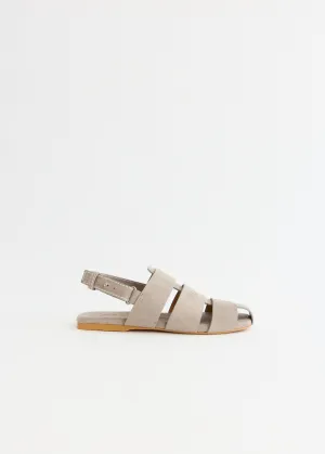 Stripe Flat Sandals