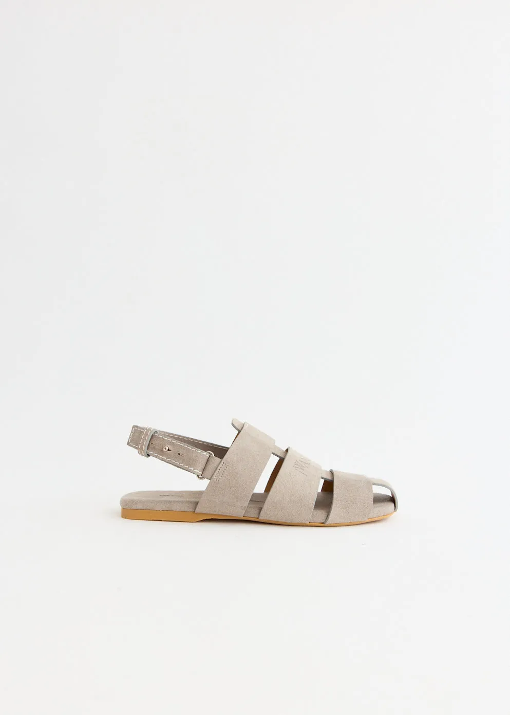 Stripe Flat Sandals
