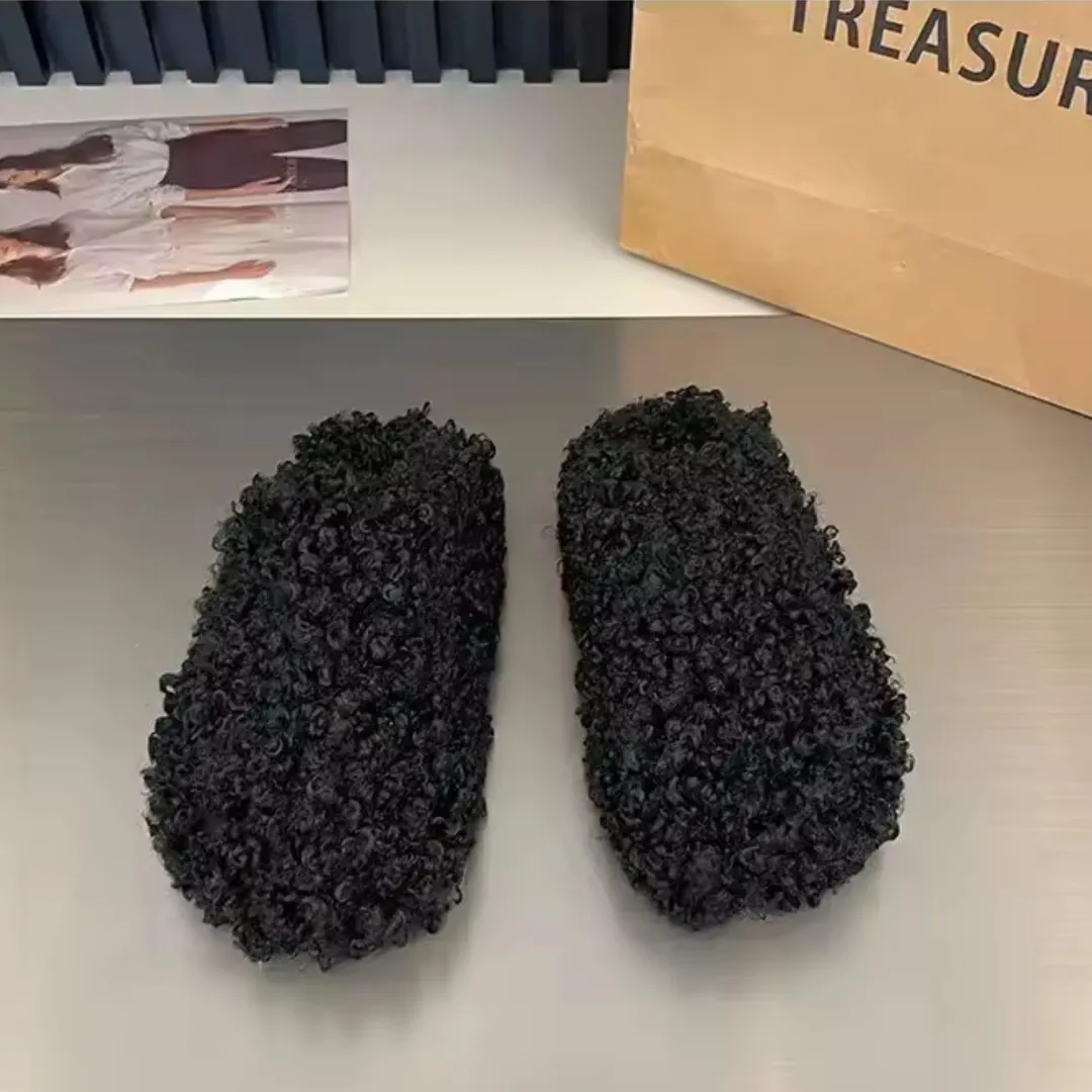 Stylische Plüsch-Slipper 2025 – Trendige Outdoor-Indoor