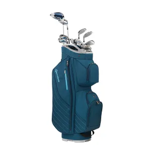 TaylorMade Kalea Premier Womens 11-Piece Complete Set Navy/Light Grey