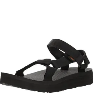 TEVA WOMEN'S MIDFORM UNIVERSAL, BLACK, 6 M US