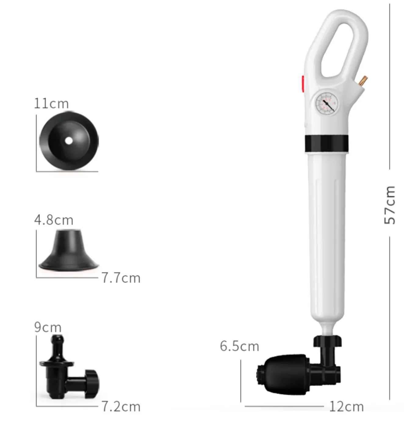 The Toilet Pump - The Ultimate Air Pressure Plunger