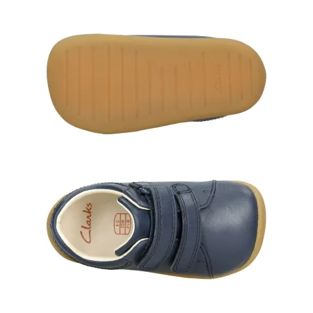 UK 2.5 Navy Leather Roamer Craft Pre Walker