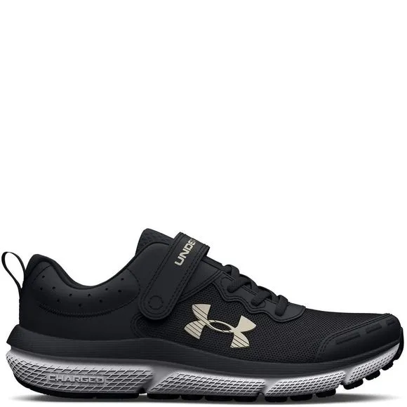 UNDER ARMOUR GIRLS' PRE SCHOOL ASSERT 10 ALTERNATE CLOSURE, (001) BLACK/BLA