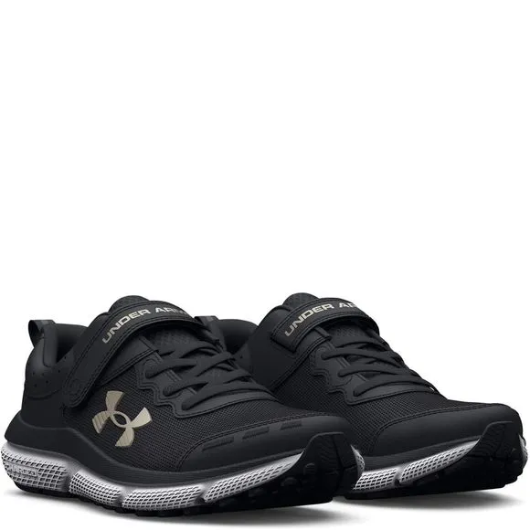 UNDER ARMOUR GIRLS' PRE SCHOOL ASSERT 10 ALTERNATE CLOSURE, (001) BLACK/BLA