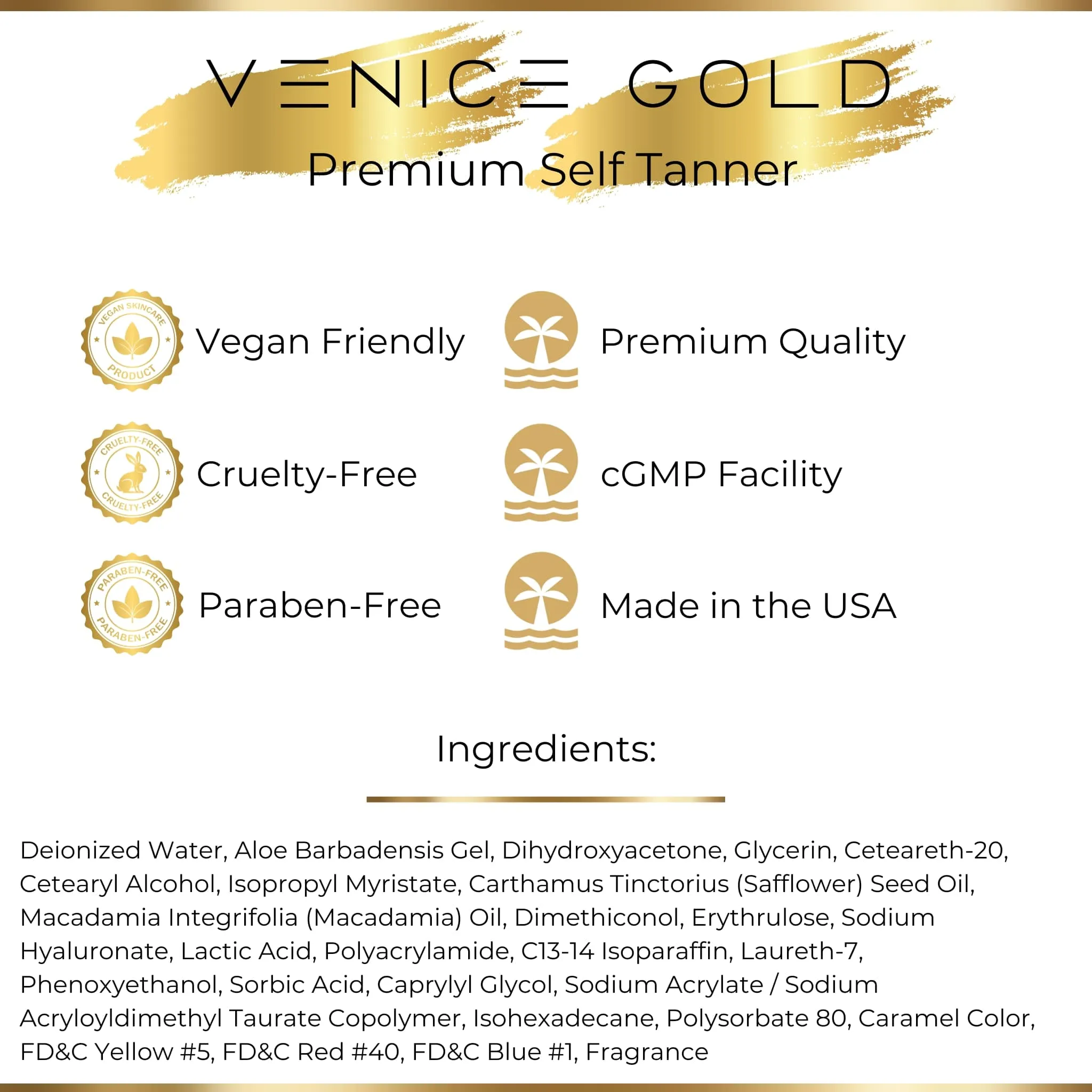 Venice Gold Premium Self Tanner - Value Bundle
