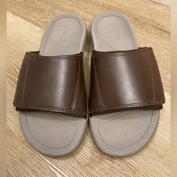 Vionic Canoe Stanley Slide Sandal Men’s Size US7 UK6 EU40 25cm